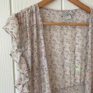 Floral Duster/Shrug/Cardigan